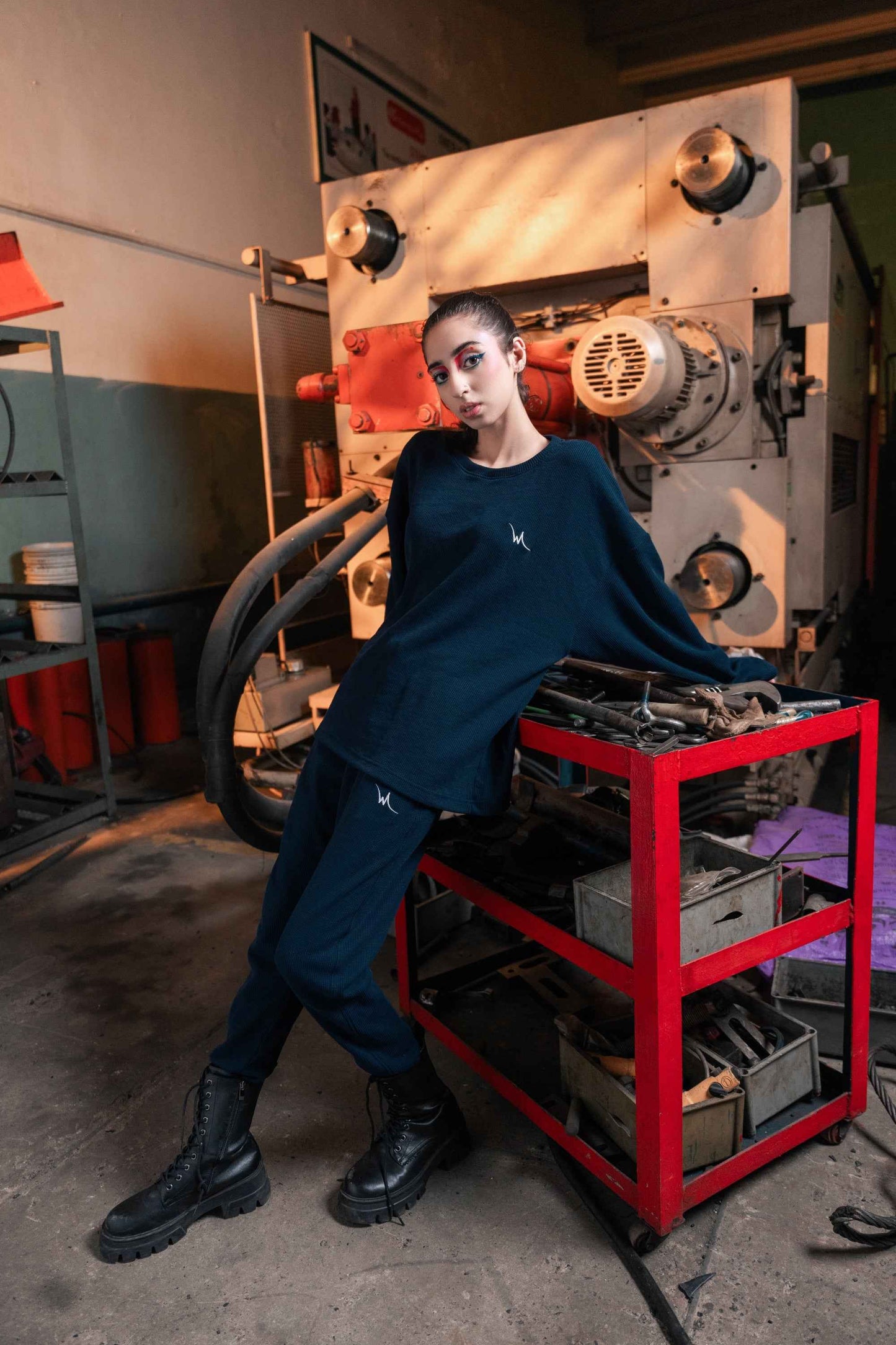 Thermal Weave Unisex All-Season Co-Ord Set