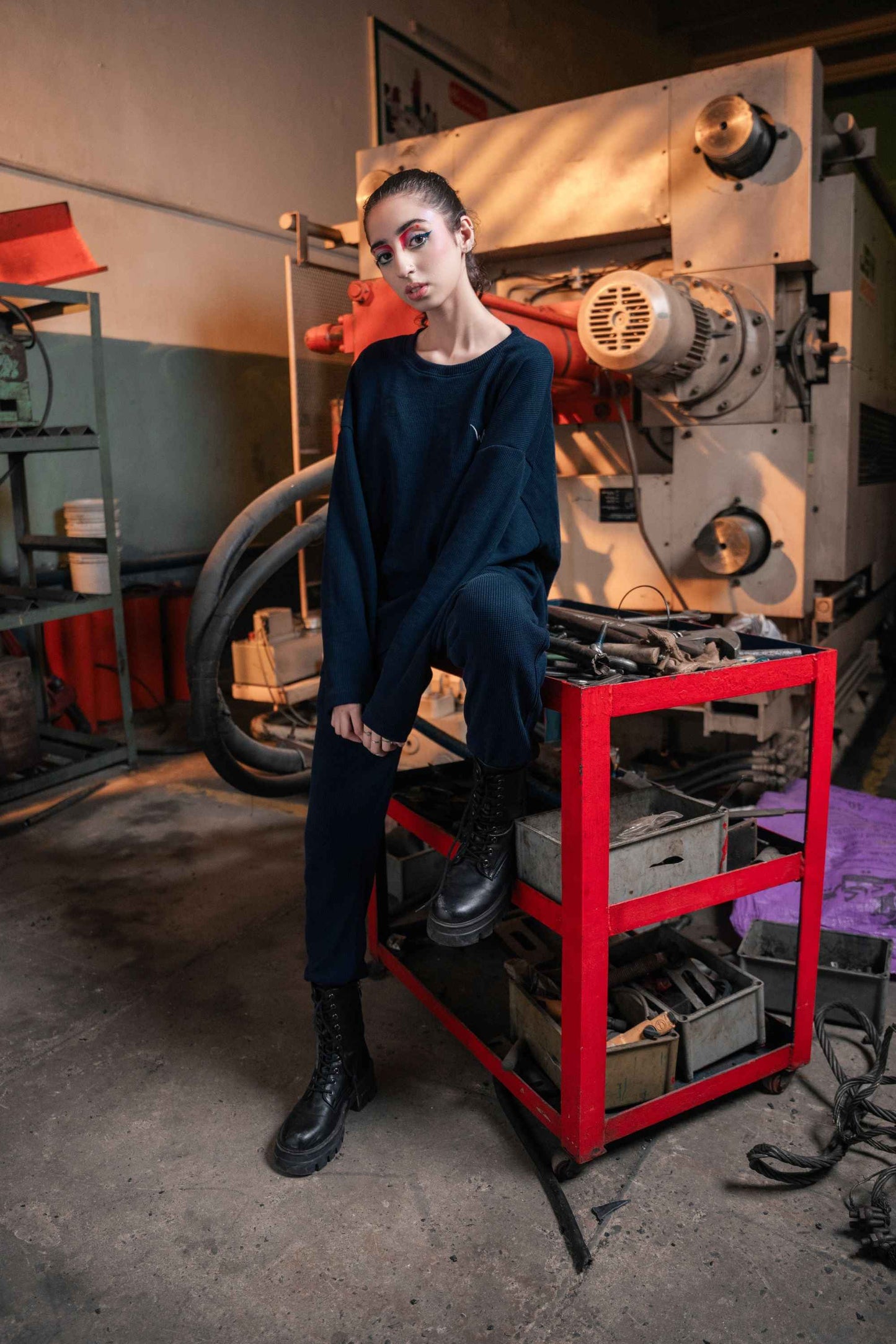 Thermal Weave Unisex All-Season Co-Ord Set