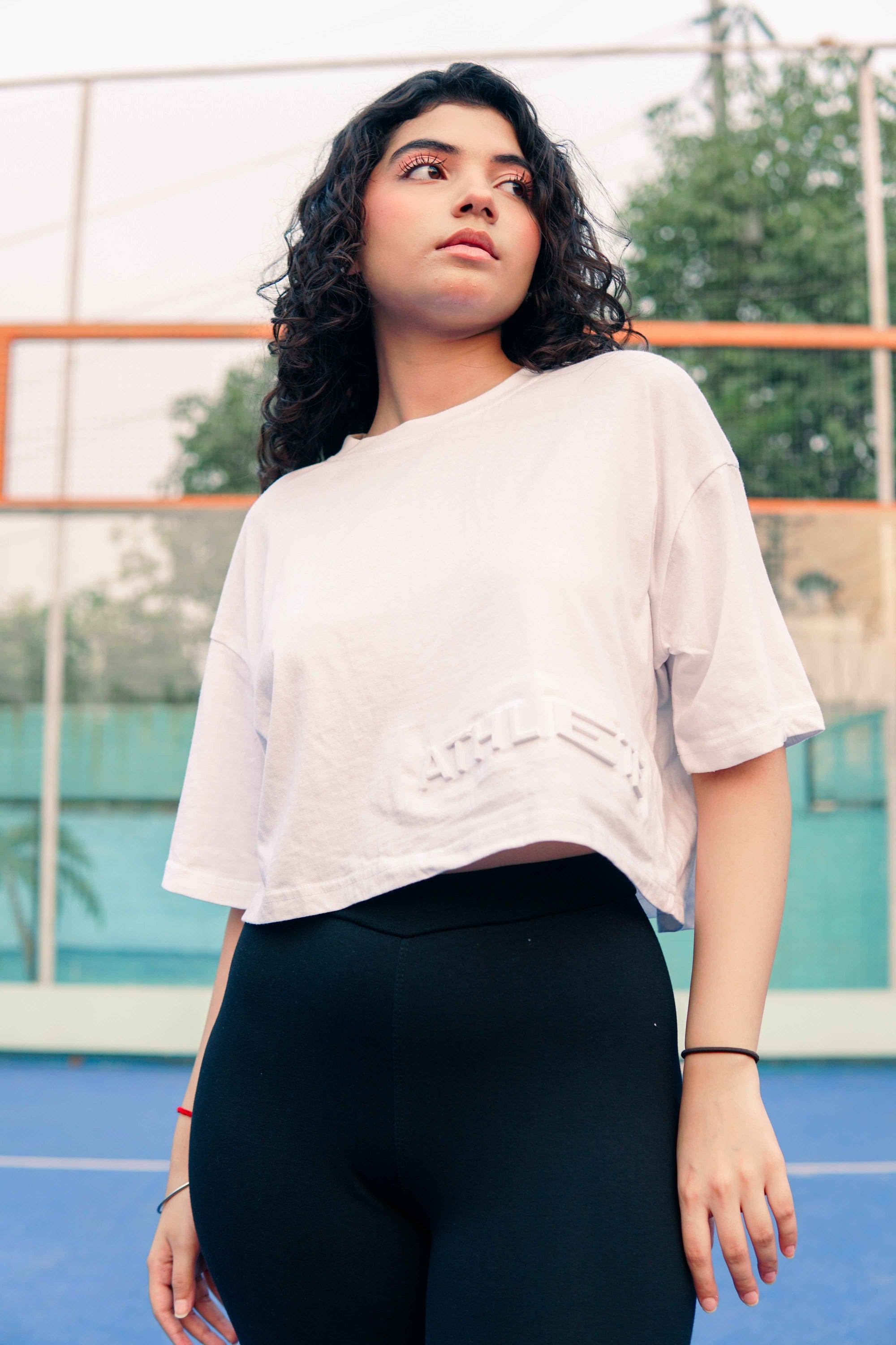 Athlea Sport Crop - Essential Tee for Women