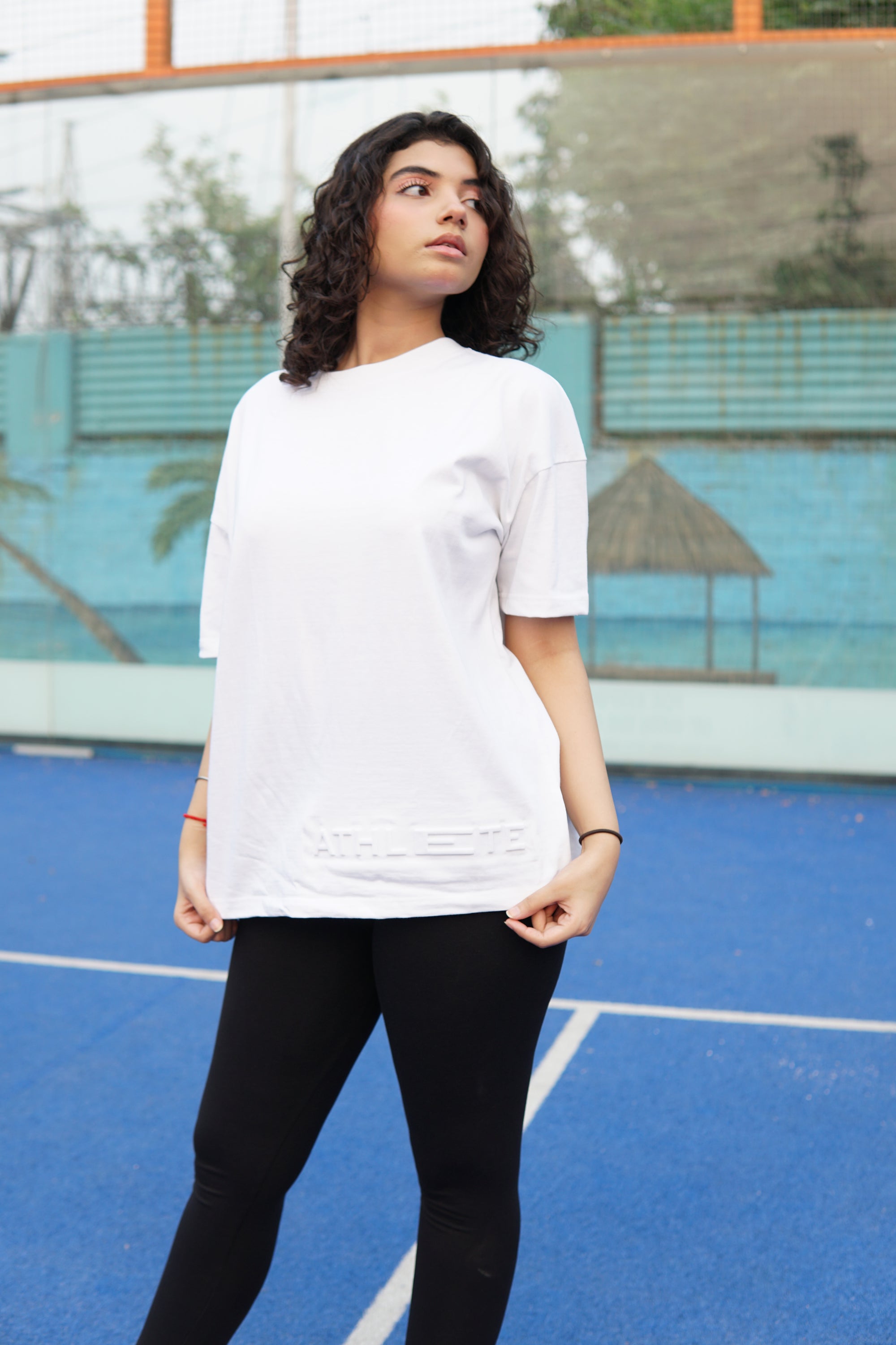 ATHLETE Embossed Tee – Relaxed Fit