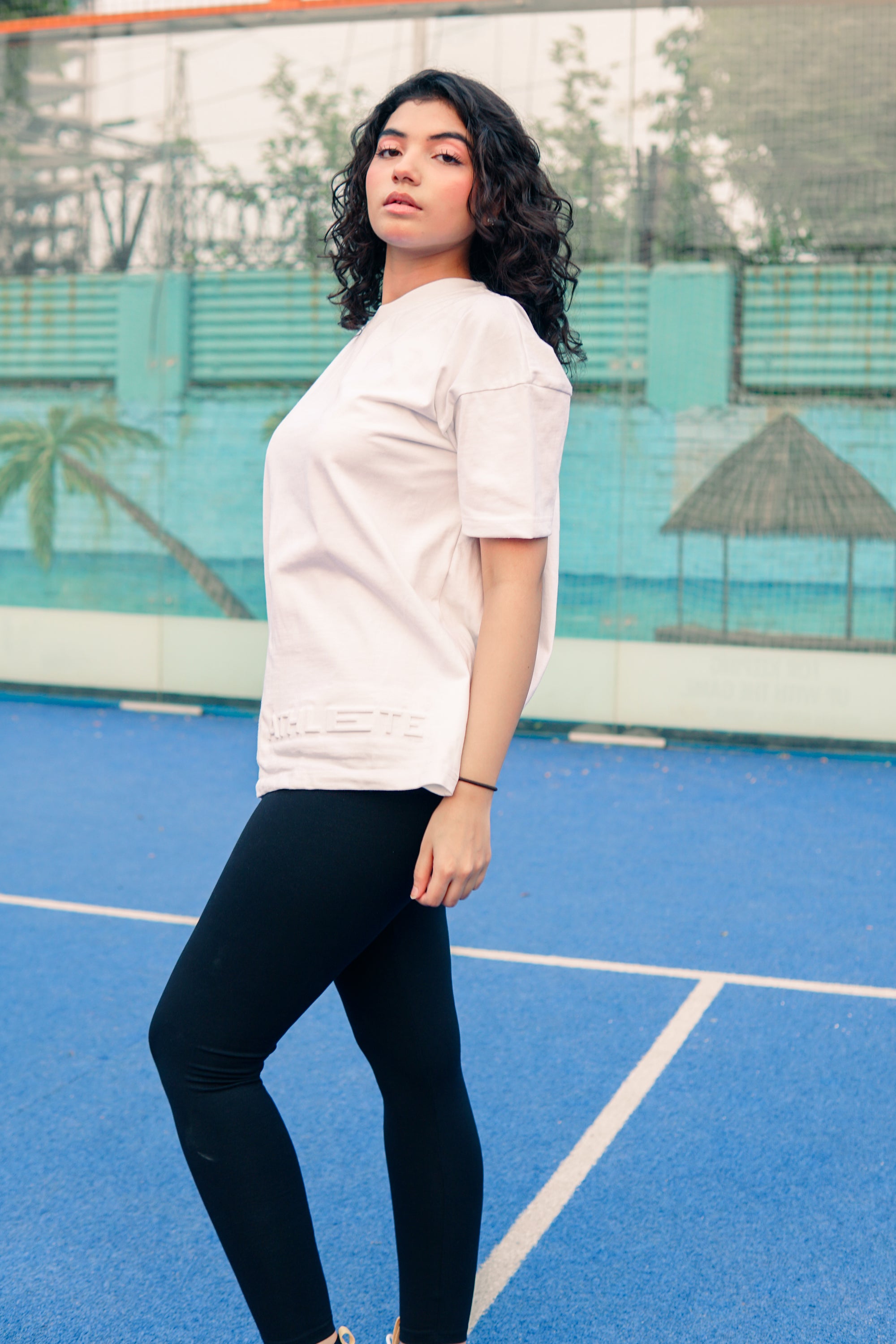 ATHLETE Embossed Tee – Relaxed Fit