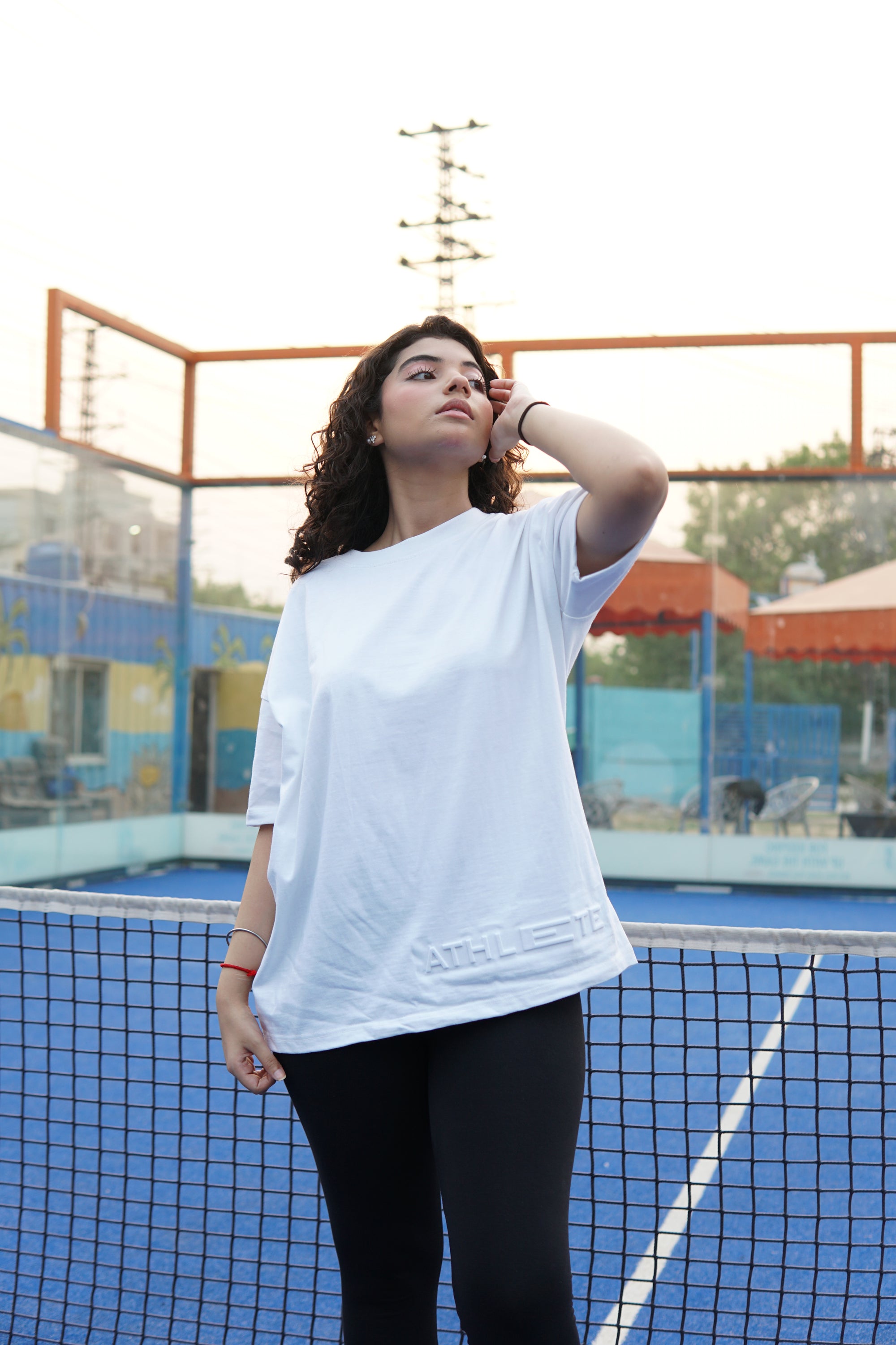 ATHLETE Embossed Tee – Relaxed Fit