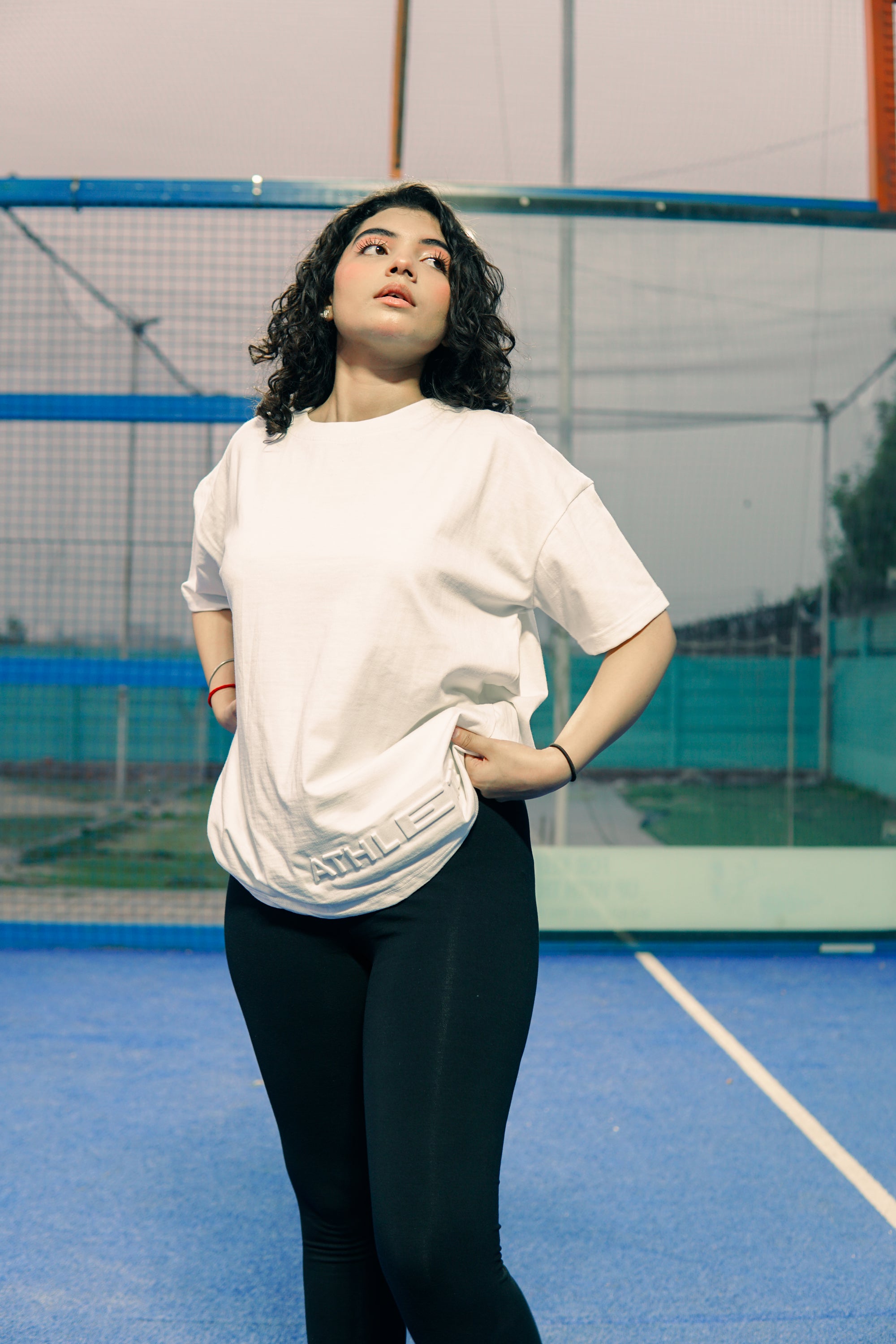 ATHLETE Embossed Tee – Relaxed Fit