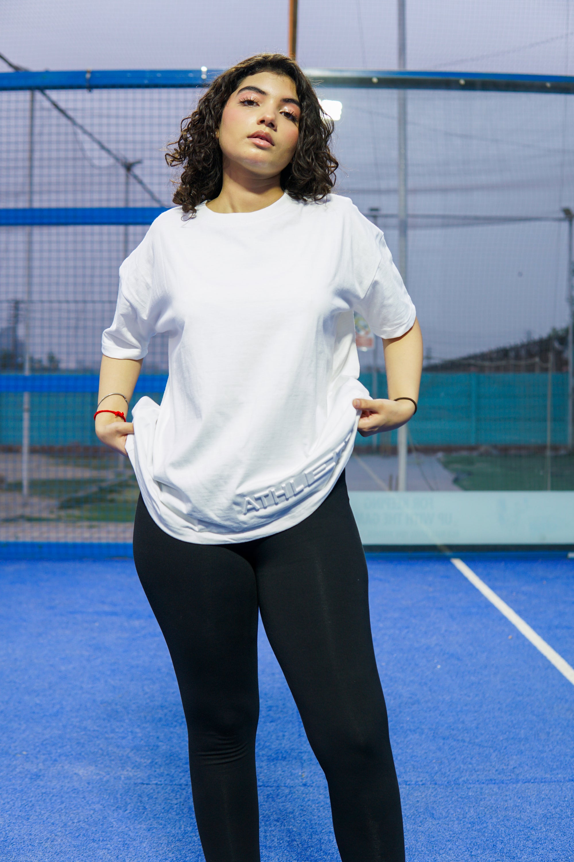 ATHLETE Embossed Tee – Relaxed Fit