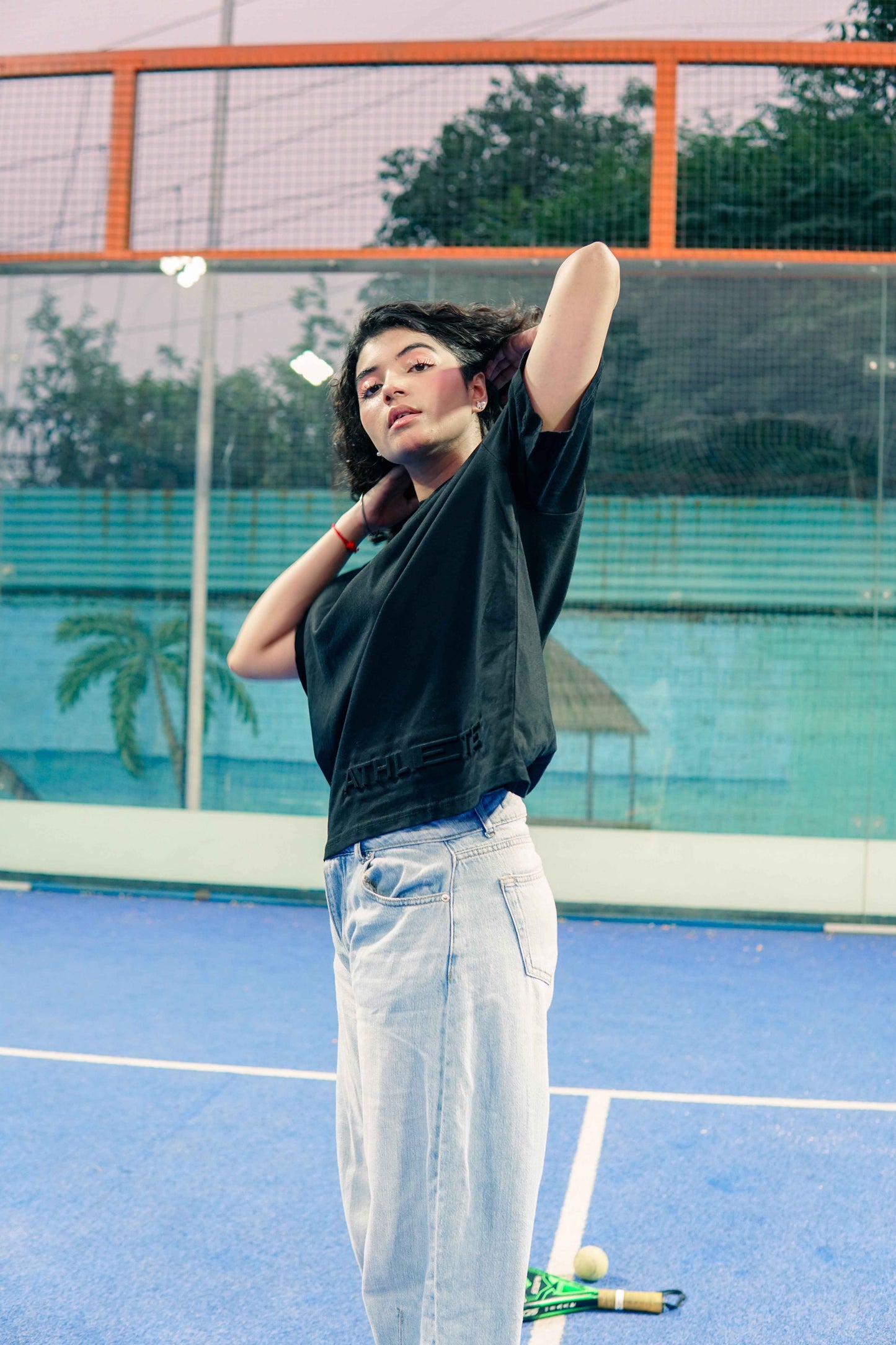 ATHLETE Embossed Tee – Boxy Fit