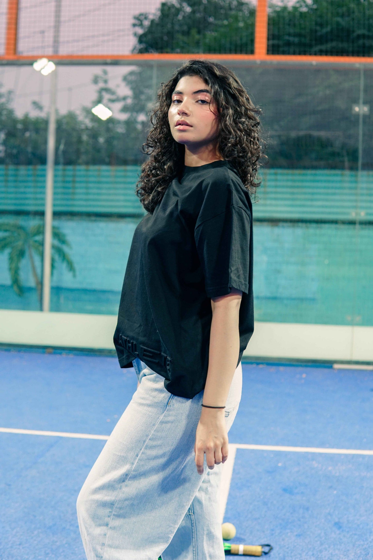 ATHLETE Embossed Tee – Boxy Fit