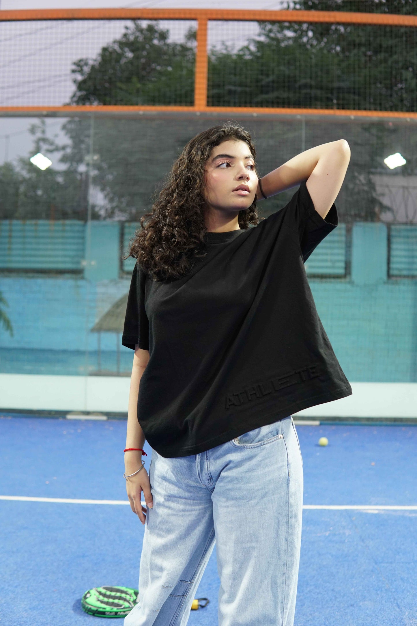 ATHLETE Embossed Tee – Boxy Fit