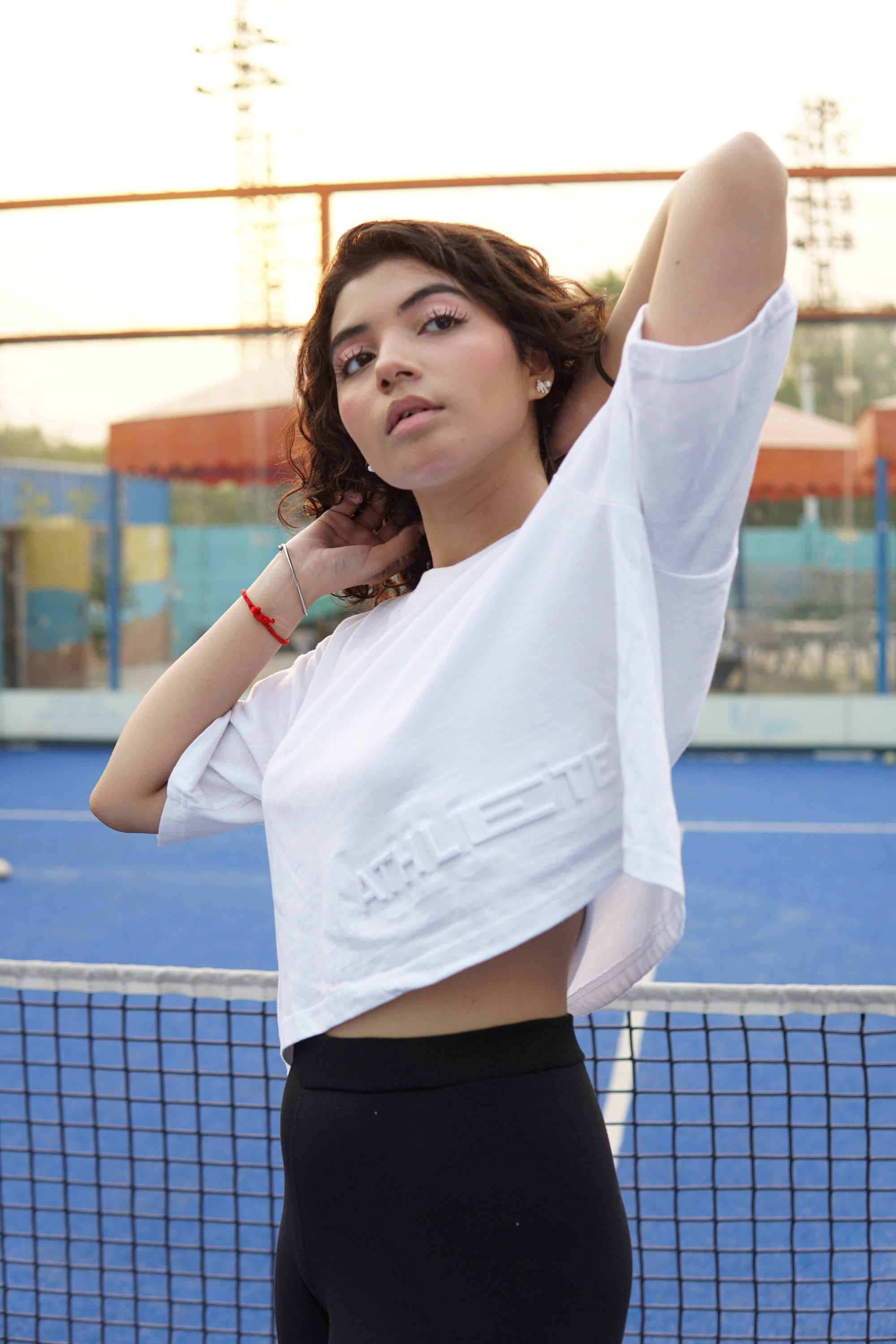 Athlea Sport Crop - Essential Tee for Women