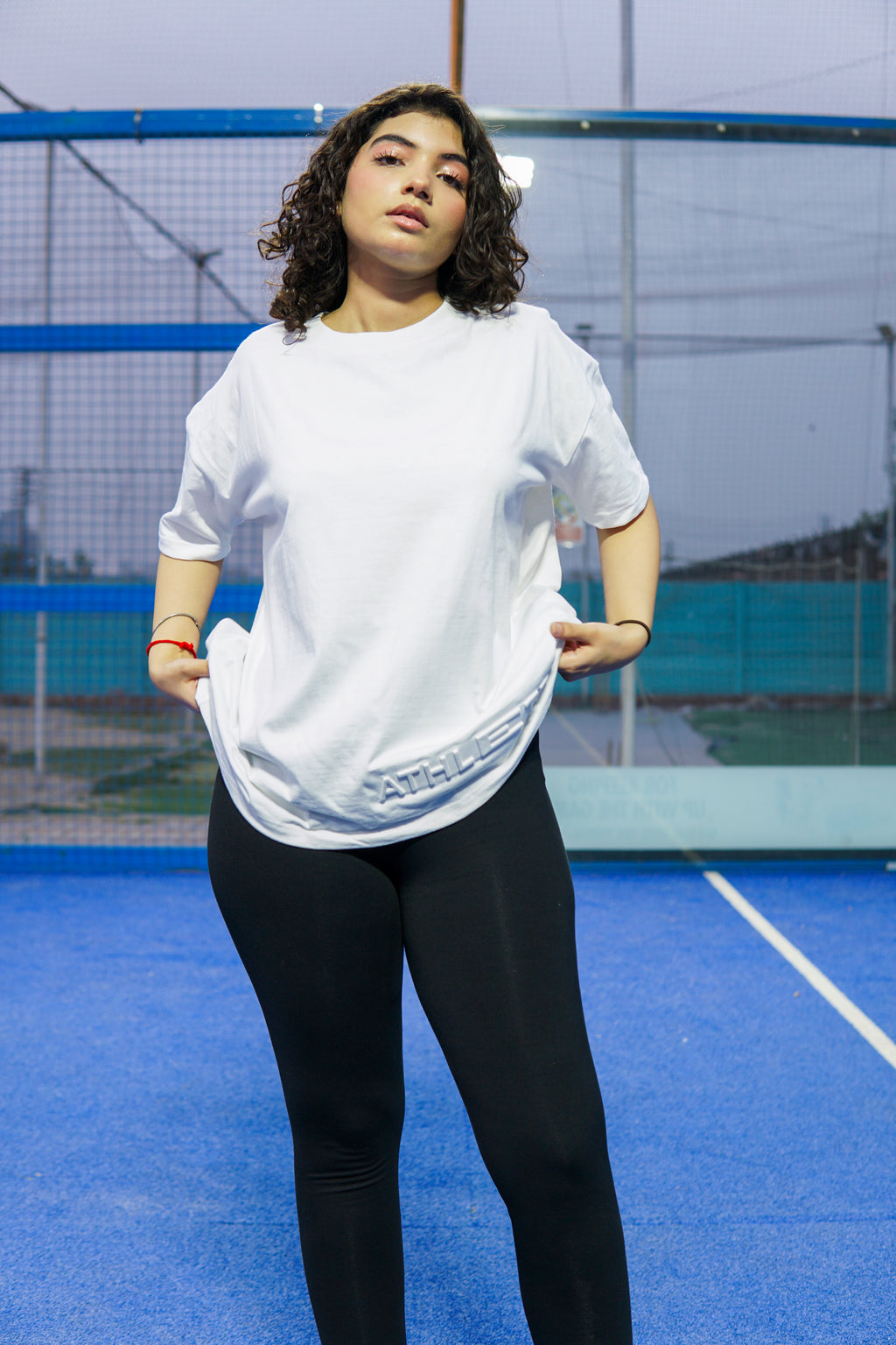 ATHLETE Embossed Tee – Relaxed Fit